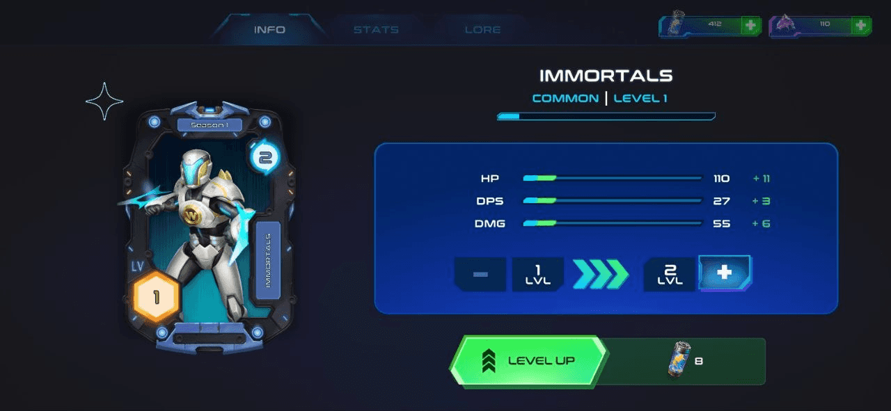 Game field showing tower placement and enemies